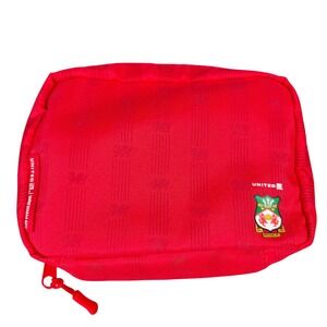 United Airlines Wrexham AFC Amenity Kit Travel Pouch Soccer Sealed Contents
